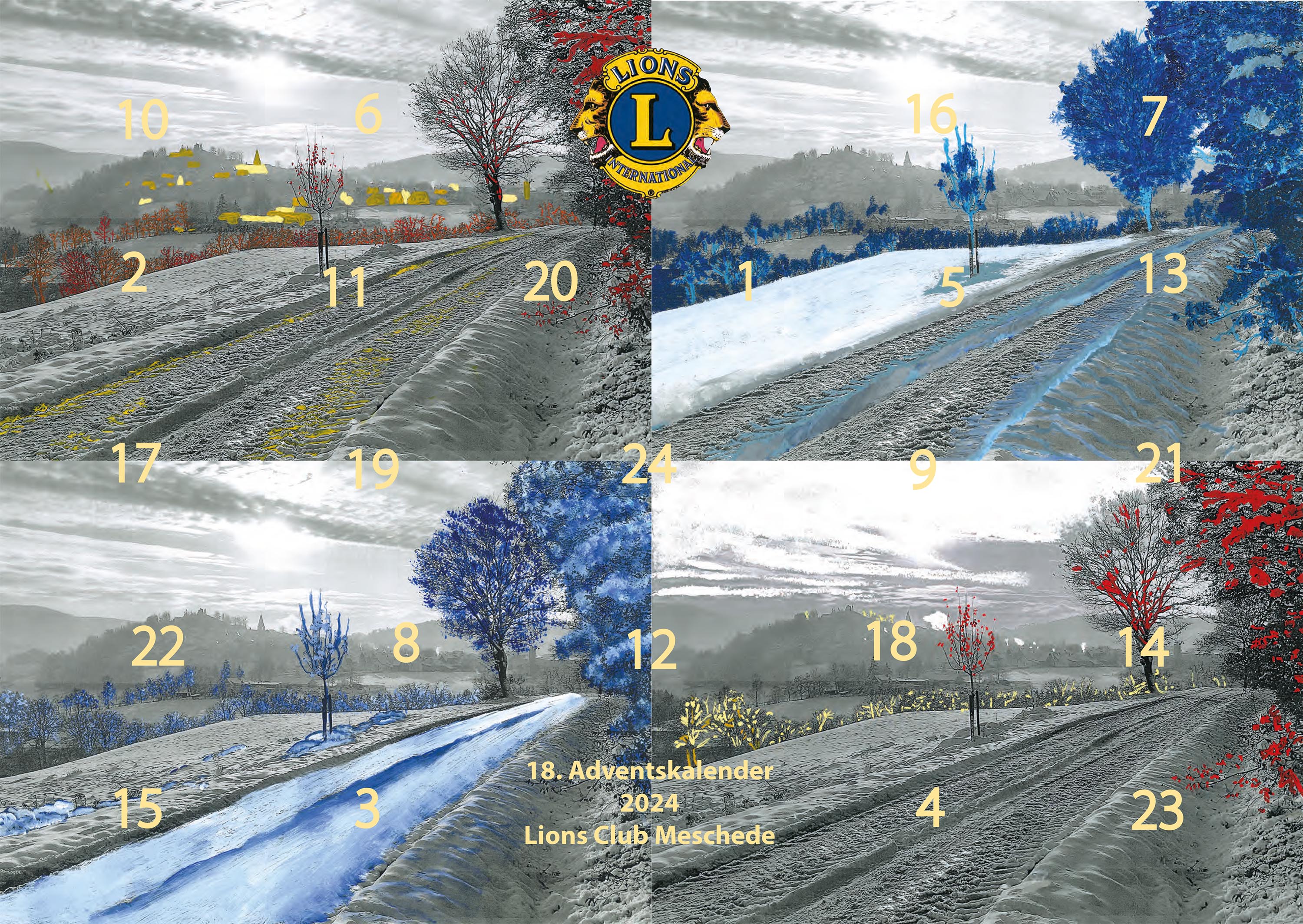 Adventskalender Motiv 2023